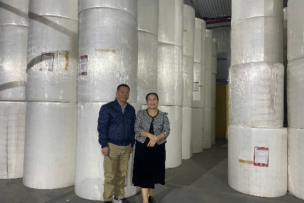 Tập Đoàn Giấy Khải Hưng Nguồn phôi giấy 100% bột giấy nguyên chất