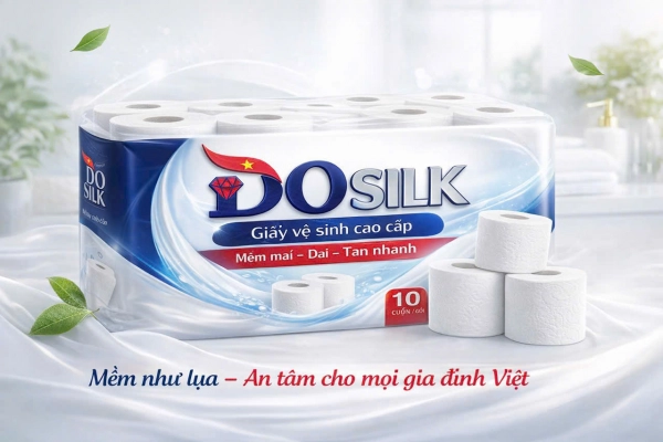 DO SILK GIẤY VỆ SINH CAO CẤP