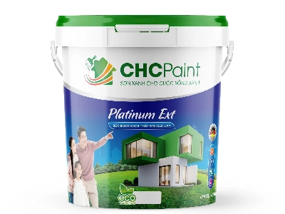 CHC PLATINUM EXT - SƠN BÓNG NGOẠI THẤT SIÊU CAO CẤP 18L