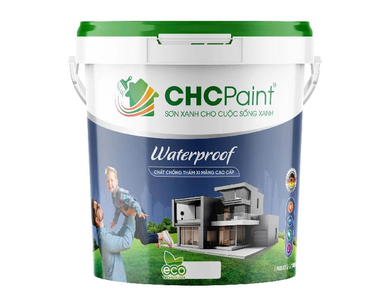 CHC WATERPROOF - CHẤT CHỐNG THẤM XI MĂNG CAO CẤP 18L